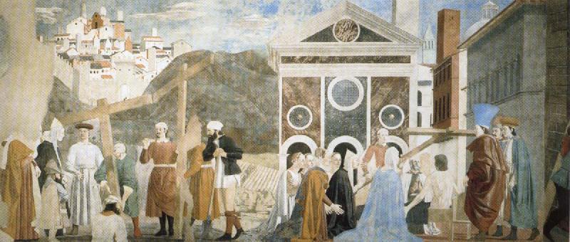 Piero della Francesca Discovery and Proof of the True Cross Sweden oil painting art